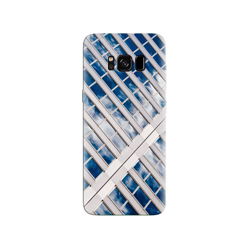 Husa Samsung S8 Sky Reflected On Glass Windows