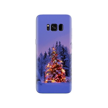 Husa Samsung S8 Snowy Decorated Christmas Tree Husa Samsung S8 Snowy Decorated Christmas Tree