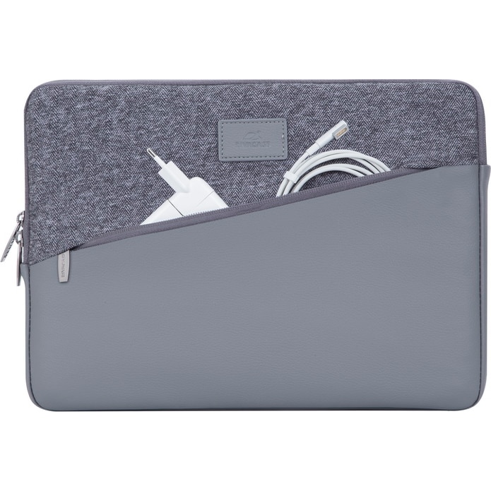 Husa laptop Rivacase Sleeve 7903 grey, pentru MacBook Pro / Ultrabook 13.3"