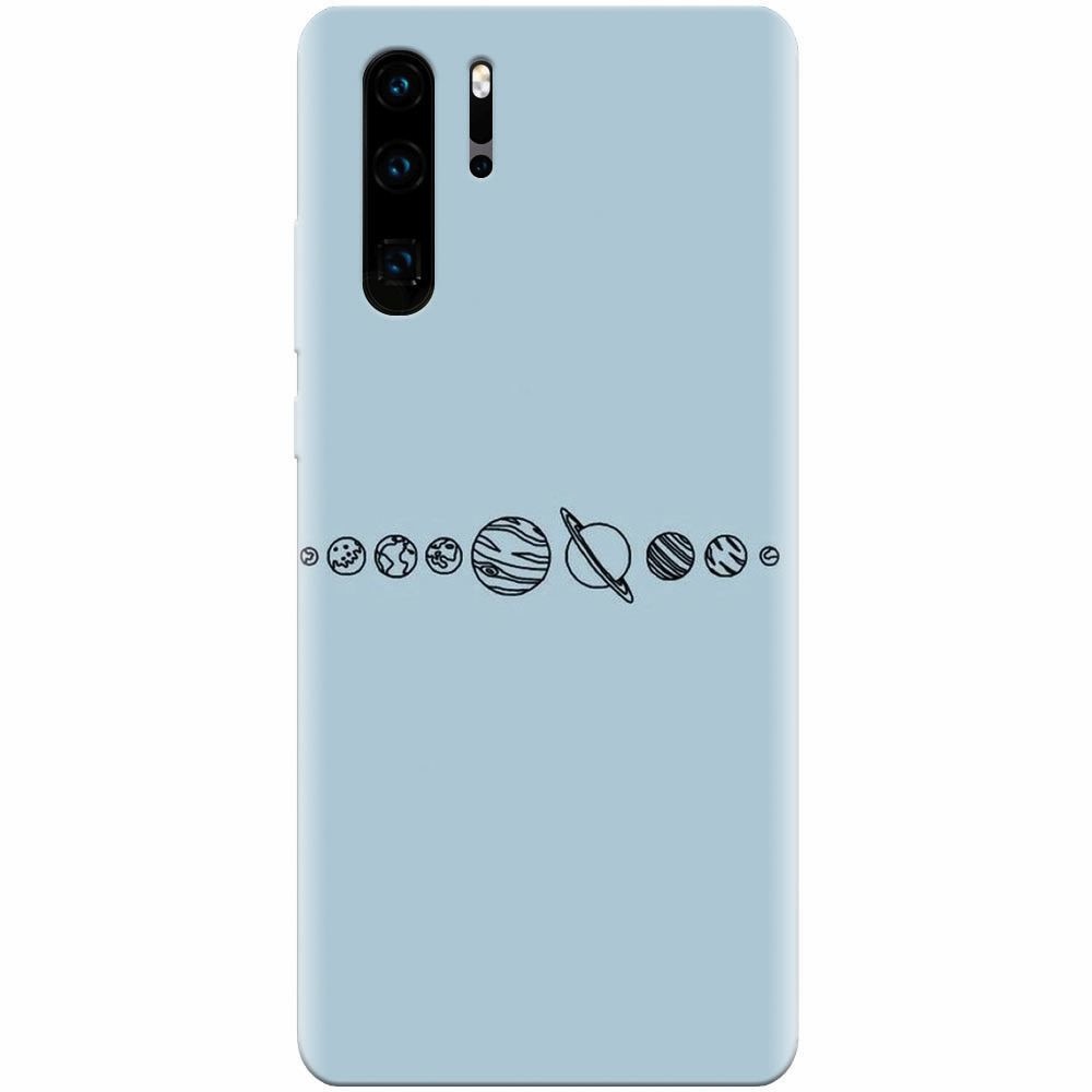 Husa silicon pentru Huawei P30 Pro, Planets