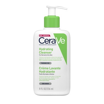 Gel de spalare hidratant CeraVe pentru piele normal-uscata, 236 ml Gel de spalare hidratant CeraVe pentru piele normal-uscata, 236 ml