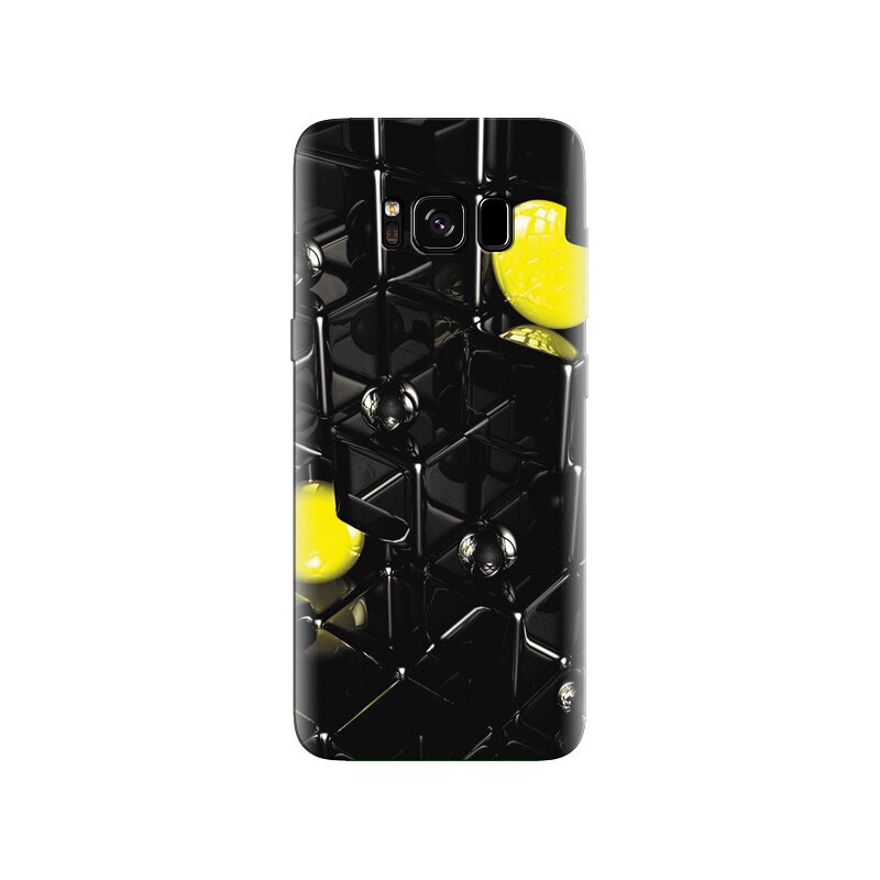 Husa Samsung S8 Plus Black And Yellow Unique Gallery