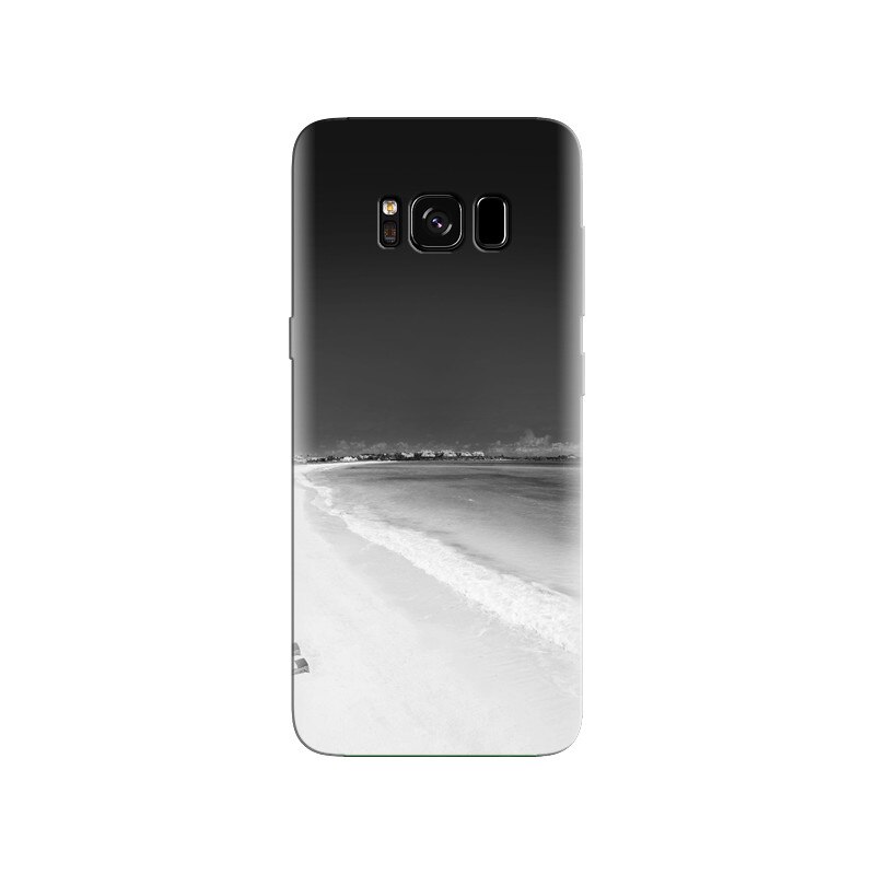 Husa Samsung S8 Black And White Infrared Beach Gloomy