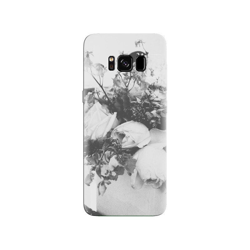 Husa Samsung S8 Plus Black And White Roses