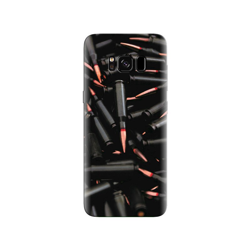 Husa Samsung S8 Black Bullet Military Gun Weapon