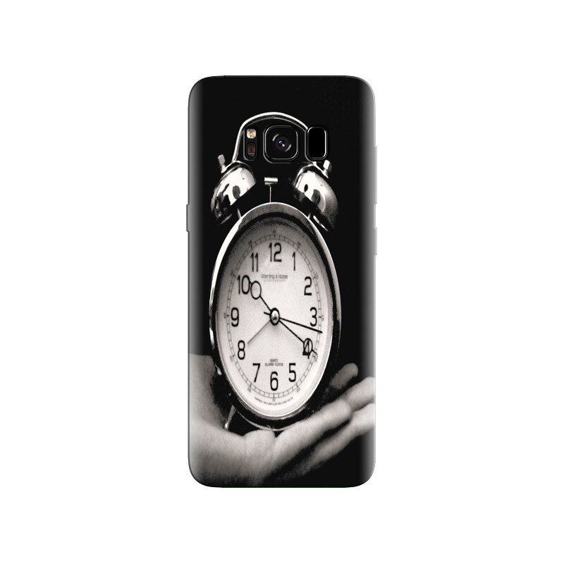Husa Samsung S8 Black And White Clock