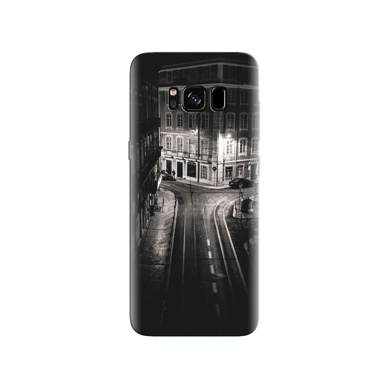 Husa Samsung S8 Black And White City Lisboa Hq Images