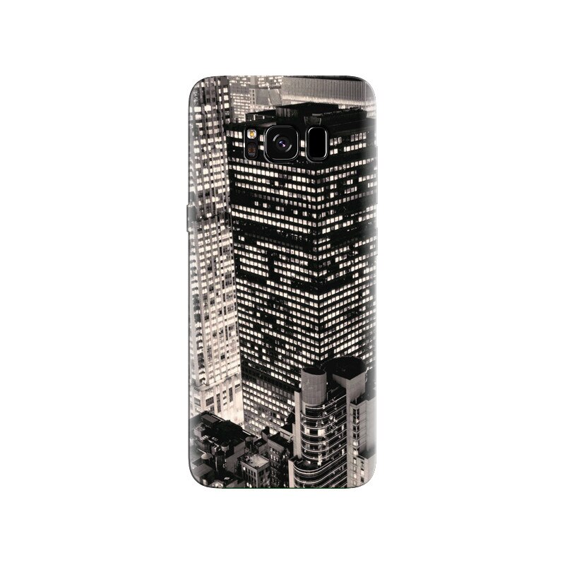 Husa Samsung S8 Plus Black And White Citys Gallery