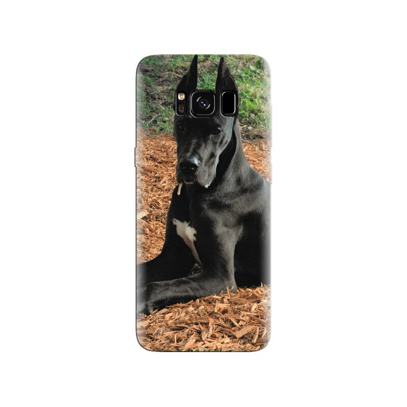 Husa Samsung S8 Black German Dog 640 X 1136s