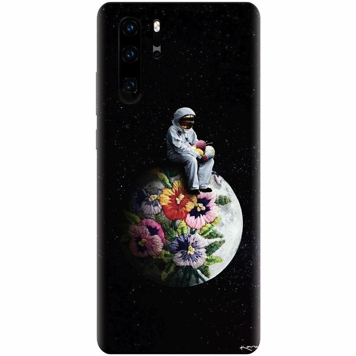 Силиконов кейс за Huawei P30 Pro, Астронавт
