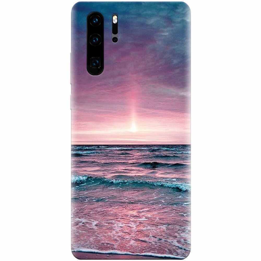 Husa silicon pentru Huawei P30 Pro, Calm Sea