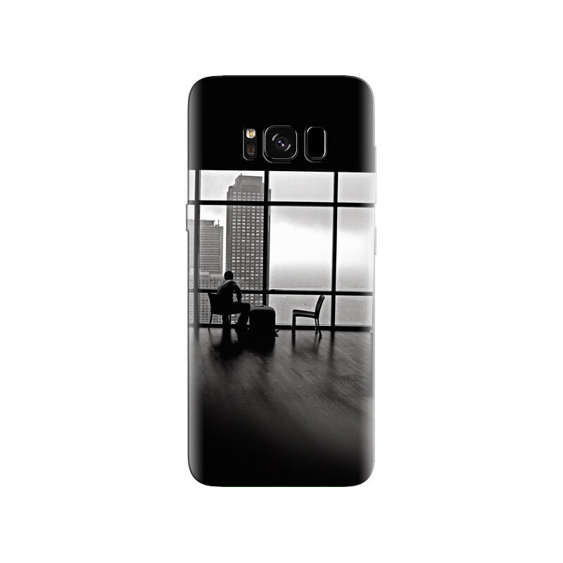 Husa Samsung S8 City View Window Architecture Black White Empty Room