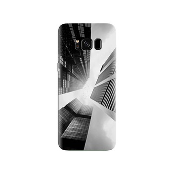 Husa Samsung S8 Plus City Skyscrapers Birds Husa Samsung S8 Plus City Skyscrapers Birds