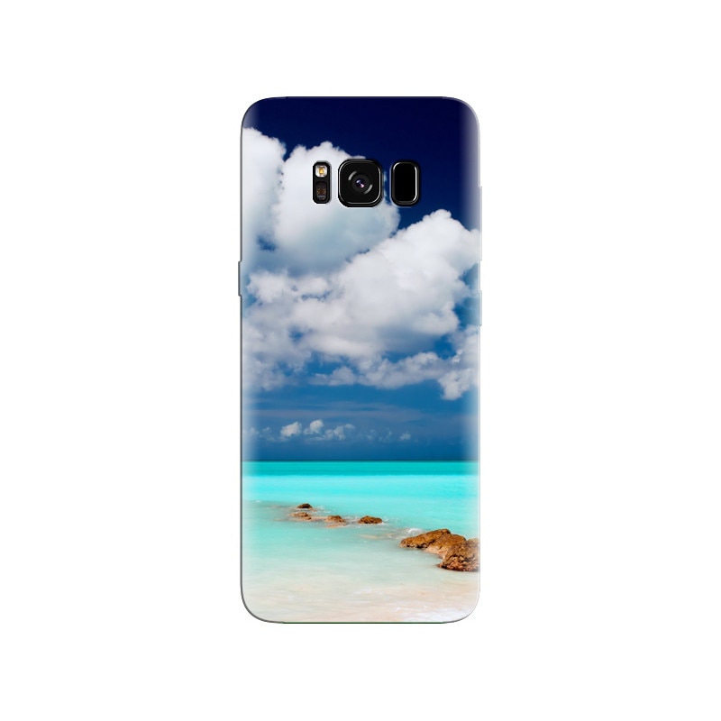 Husa Samsung S8 Clear Blue Sea Sky