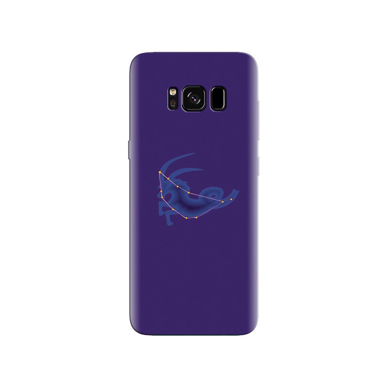 Husa Samsung S8 Capricorn Zodiac With Light Blue Background Hqs