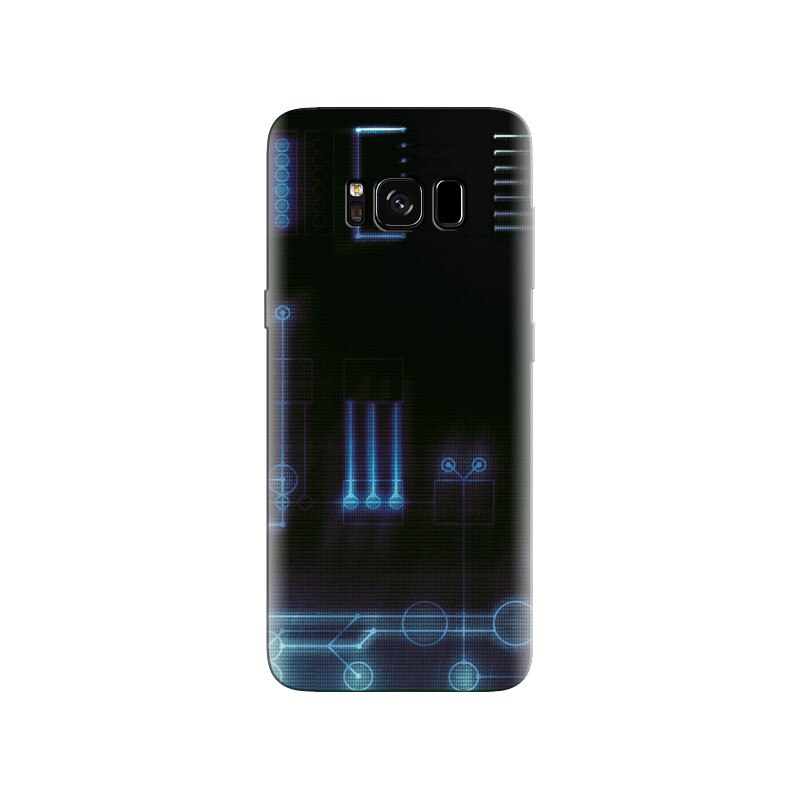 Husa Samsung S8 Digital Blue Light Resolution 640 X 1136