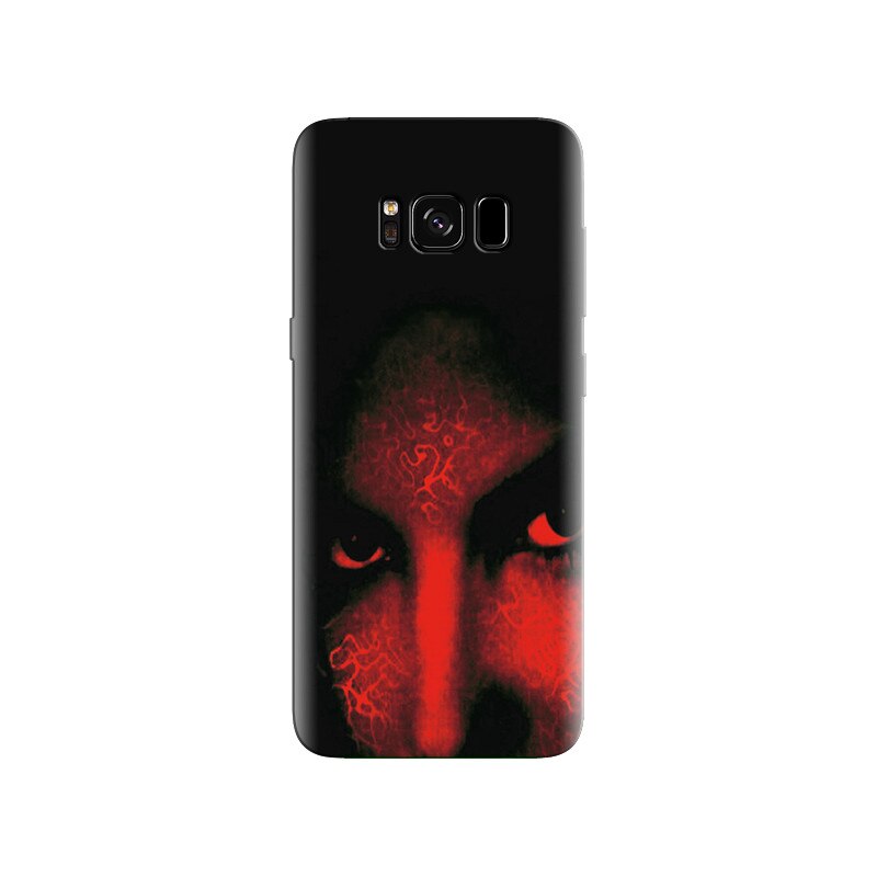 Husa Samsung S8 Girl Face In Red And Black