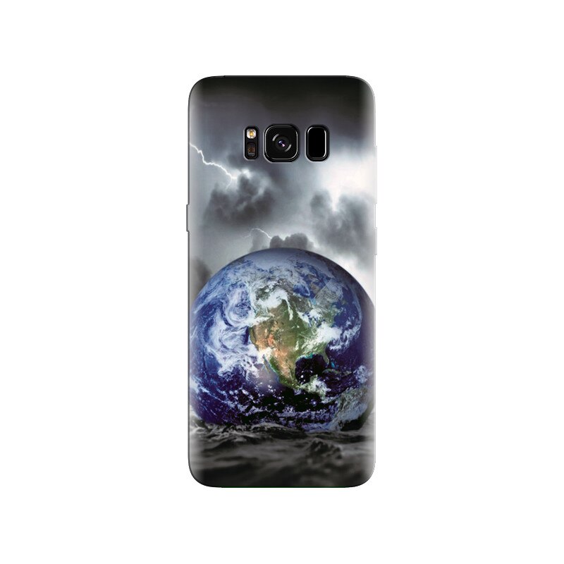 Husa Samsung S8 Plus Global Earth Computer Art Design X