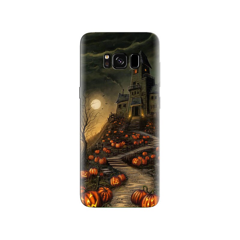 Husa Samsung S8 Plus Halloween Haunted House Pumpkin