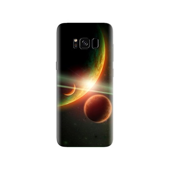 Husa Samsung S8 Green Planets Energy Cosmos Galaxies Husa Samsung S8 Green Planets Energy Cosmos Galaxies