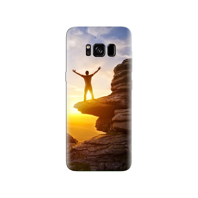 Husa Samsung S8 Plus Happy Rock Climbing Man