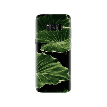 Husa Samsung S8 Green Leaves Husa Samsung S8 Green Leaves
