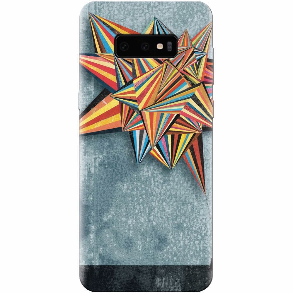 Husa silicon pentru Samsung Galaxy S10 Lite, Abstract Colorful Balloon Triangles