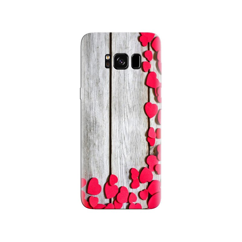 Husa Samsung S8 Plus Hearts Wooden