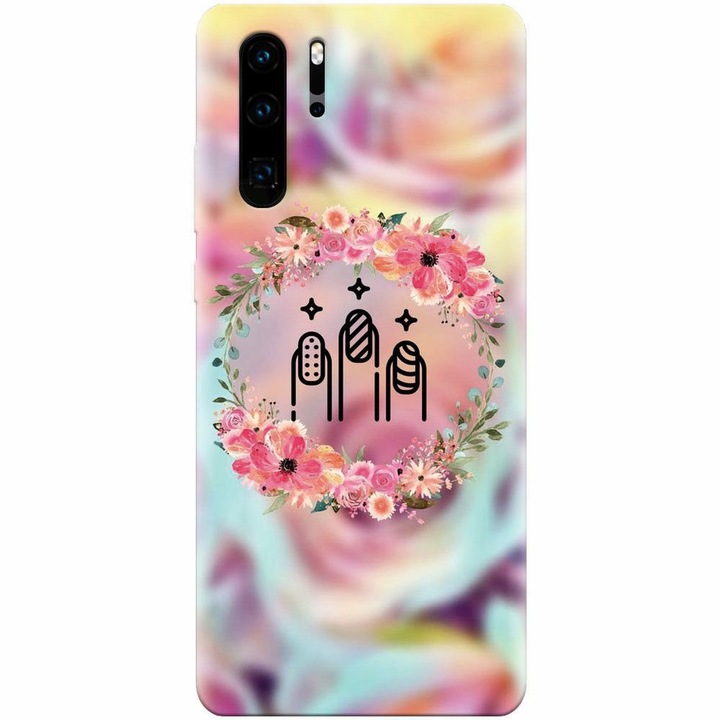 Калъф, Силиконов за Huawei P30 Pro, Nail Expert