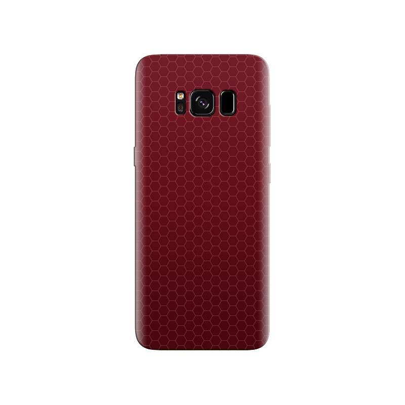 Husa Samsung S8 Plus Honeycomb Red Pattern