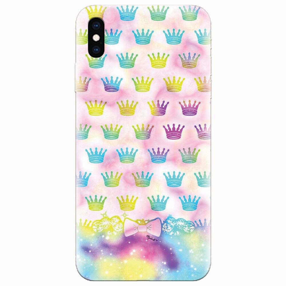 Husa silicon pentru Apple Iphone XS Max, Girly Plus
