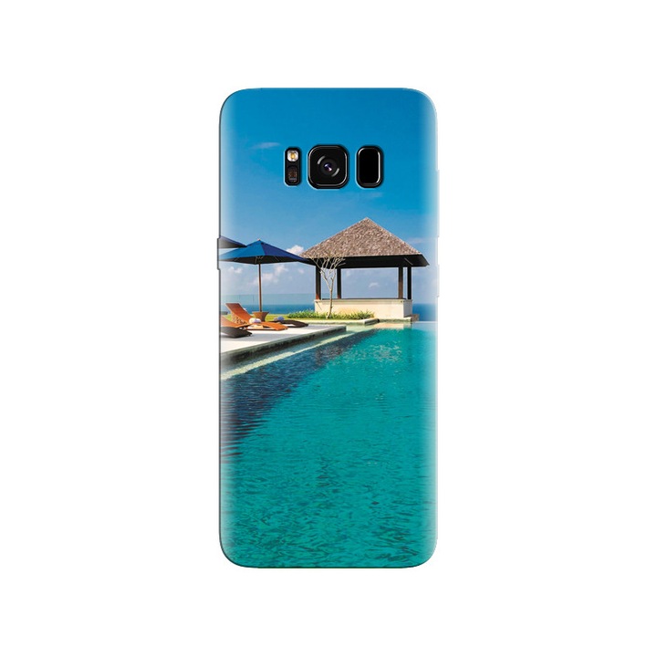 Силиконов калъф, съвместим с Samsung Galaxy S8 - модел High Quality Beaches Hd Photographs Gallery