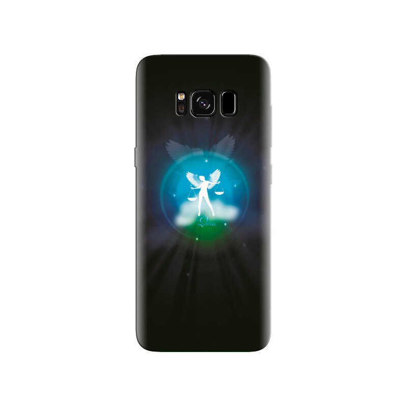 Husa Samsung S8 Libra Zodiac With Dark Background