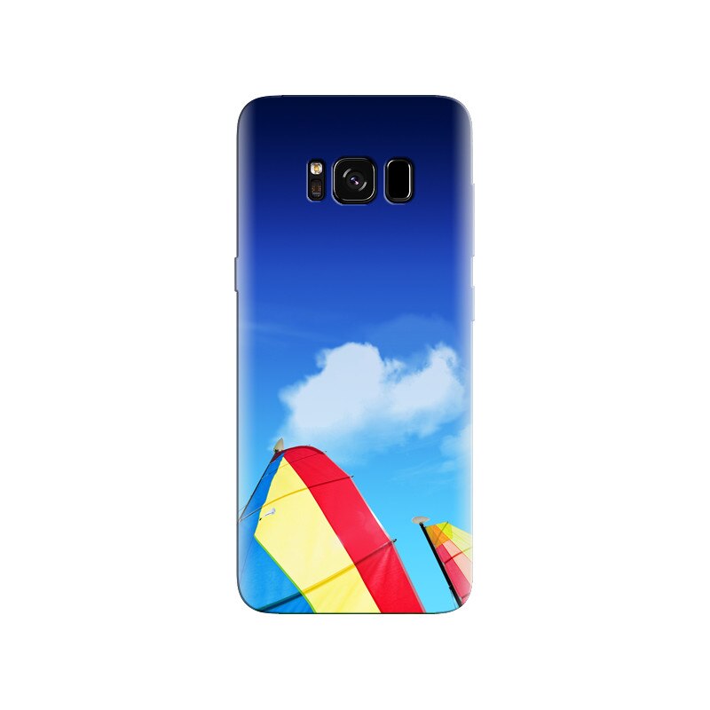 Husa Samsung S8 Lenovo Stock Blue Sky Colorful Boats