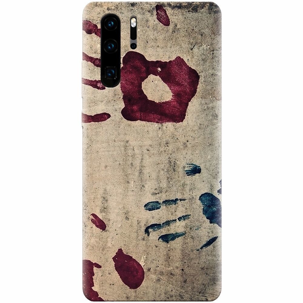 Husa silicon pentru Huawei P30 Pro, Handprints