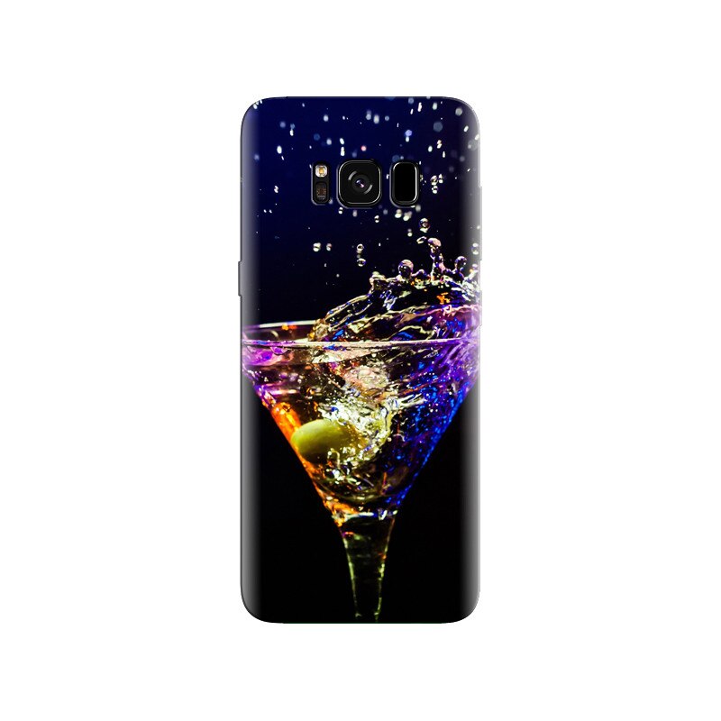 Husa Samsung S8 Plus Martini Cocktail Alcohol Splash Drops Olive