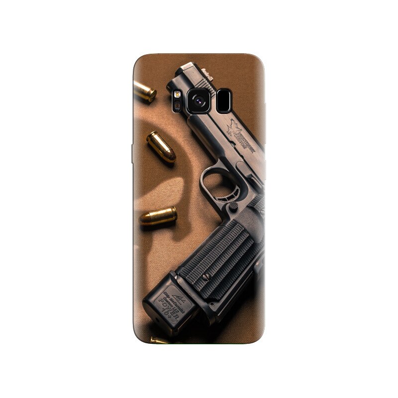 Husa Samsung S8 Nighthawk Custom Pistol And Bullets