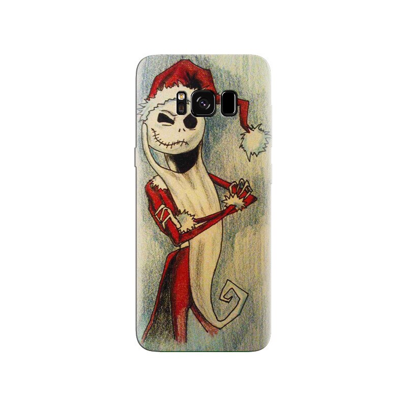 Husa Samsung S8 Nightmare Before Christmas Jack Skellington Santa