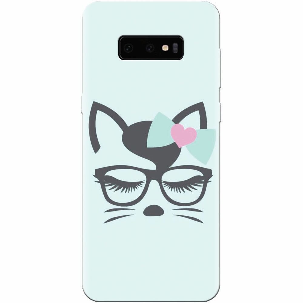 Husa silicon pentru Samsung Galaxy S10 Lite, Angel Cat