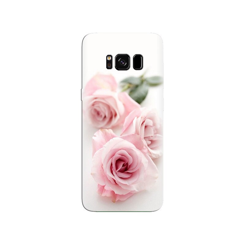 Husa Samsung S8 Pink Flower 005