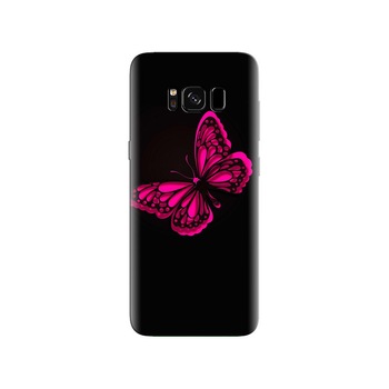 Husa Samsung S8 Plus Pink Butterfly 001 Husa Samsung S8 Plus Pink Butterfly 001
