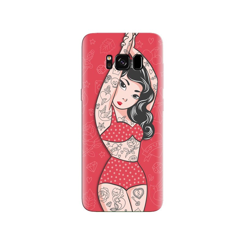 Husa Samsung S8 Pin Up Girl Tattoo