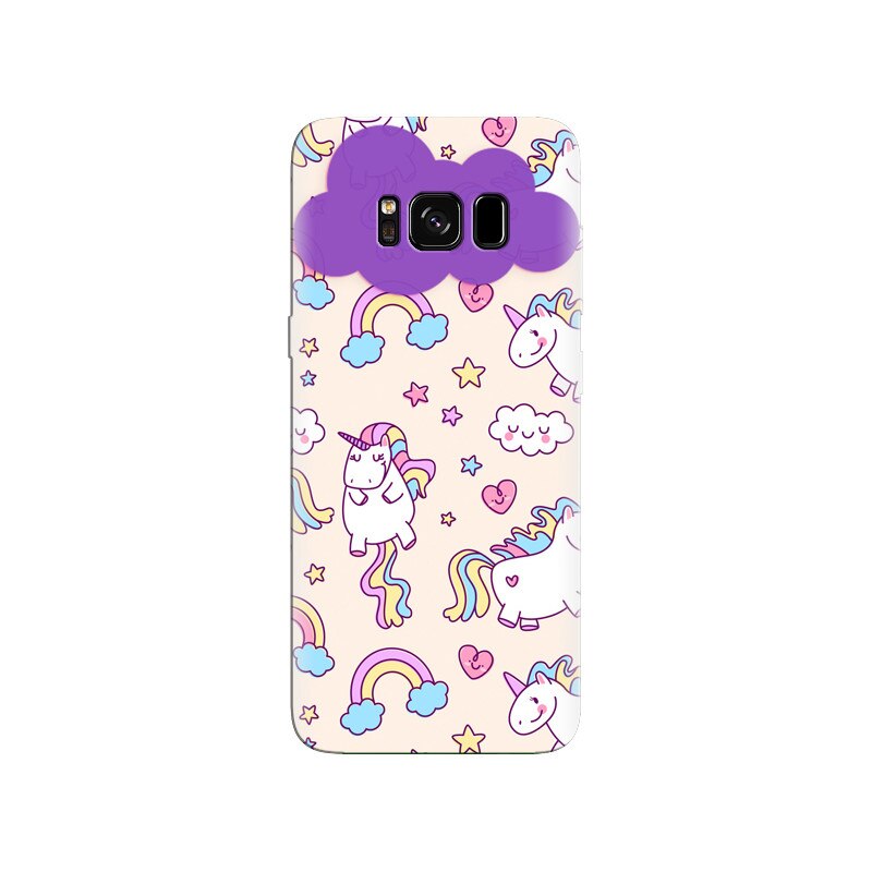 Husa Samsung S8 Pink Unicorns