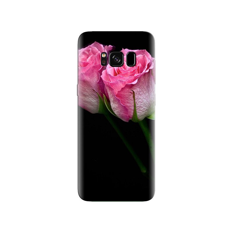 Husa Samsung S8 Pink Flower 006