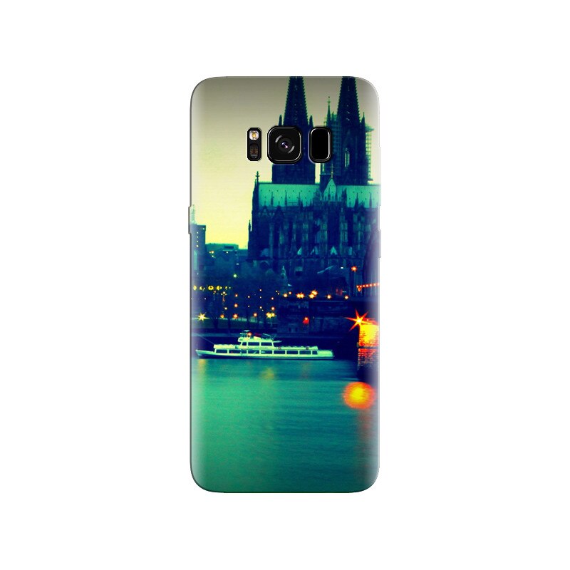 Husa Samsung S8 Panoramic City River Ship