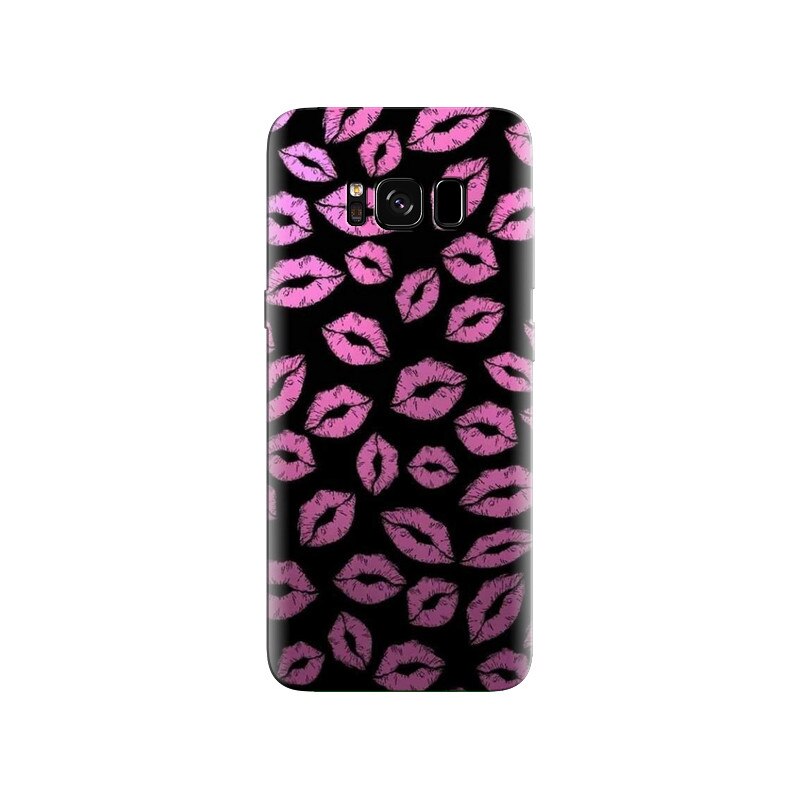 Husa Samsung S8 Plus Pink And Black Kiss
