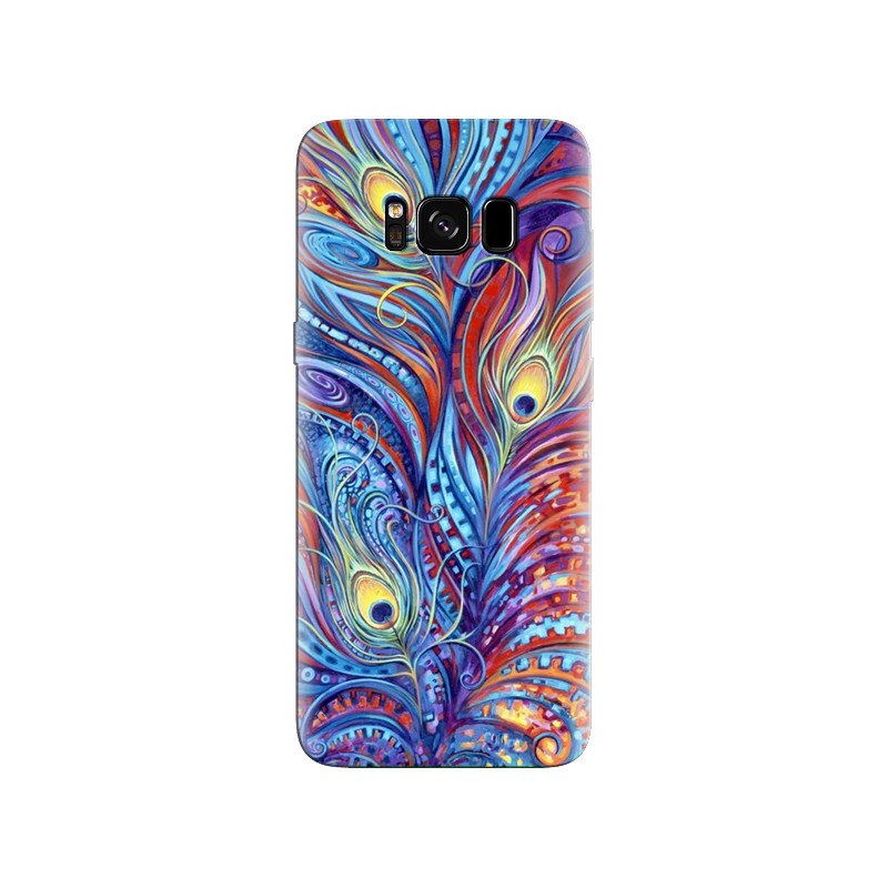 Husa Samsung S8 Peacock Feather Art