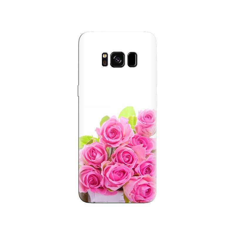 Husa Samsung S8 Pink Flower 007