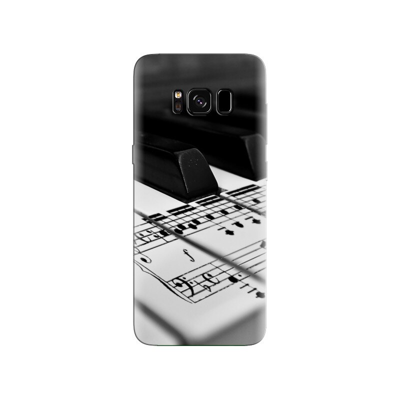 Husa Samsung S8 Pianos Keyboard And Sheet Music