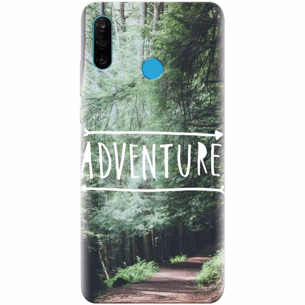 Husa silicon pentru Huawei P30 Lite, Adventure Forest Path